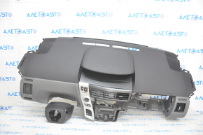 Torpedo front panel with AIRBAG Toyota Prius V 12-17 black + dark gray