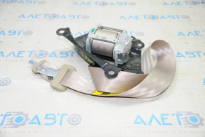 Seat belt 3 row center Toyota Sequoia 2008-2017 beige