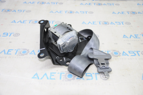 Seat belt 3 row central Toyota Sequoia 08-16 gray, tear
