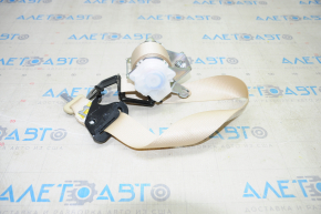 Seat belt 3rd row in the ceiling Toyota Highlander 14-19 beige, for dry cleaning