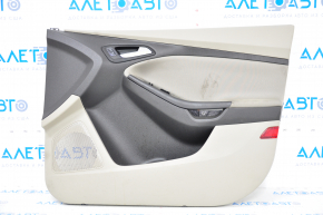 Door trim card front right Ford Focus mk3 15-18 gray with gray insert cloth, for dry cleaning