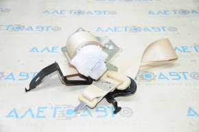 Seat belt 3rd row in the ceiling Toyota Highlander 14-19 beige, for dry cleaning
