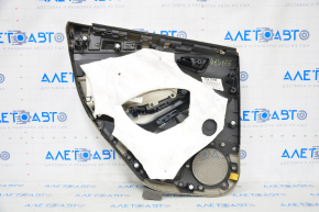 Door trim card rear right Ford Focus mk3 15-18 gray with gray insert plastic, scratch, for dry cleaning