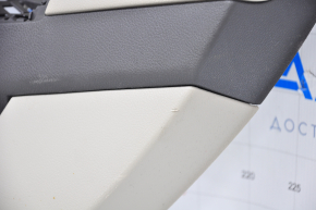 Door trim card rear right Ford Focus mk3 15-18 gray with gray insert plastic, scratch, for dry cleaning