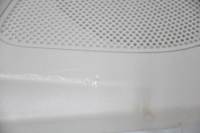 Door trim card rear left Ford Focus mk3 15-18 gray with gray insert plastic, scratches, dry-cleaned