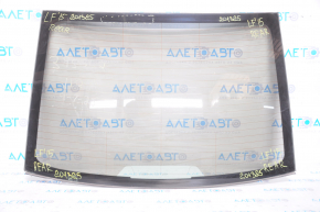 Rear glass Hyundai Sonata 15-19 tinted, scratch