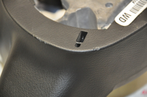 Naked steering wheel Nissan Altima 19 - black rubber, bumps, broken mount