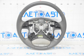 Naked steering wheel Toyota Camry v40 leather, gray, scratches