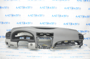 Dashboard front panel without AIRBAG Toyota Camry v40 gray, scratches, cracks