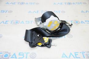 Seat belt 3rd row in the ceiling Toyota Highlander 14-19 black, tear