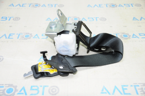Seat belt 3rd row in the ceiling Toyota Highlander 14-19 black, tear