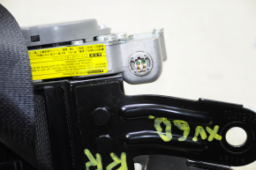 Seat belt rear right Lexus ES300h ES350 13-18 black, scratch on belt