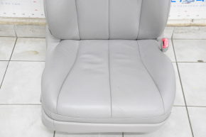 Passenger seat Toyota Camry v40 07-09 with airbag, leather gray, electric, heated
