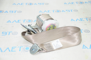 Seat belt 3 row left Toyota Sequoia 08-16 beige, dry cleanable