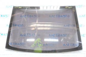 Rear glass Hyundai Sonata 15-19 tinted, scratch