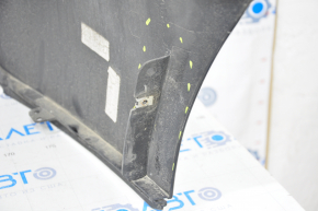 Rear bumper bare Ford Focus mk3 15-18 rest 4d, black, worn, broken fastener