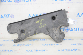 Rear right underbody protection VW Atlas 18 - crack, break