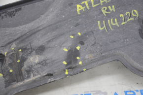 Rear right underbody protection VW Atlas 18 - crack, break
