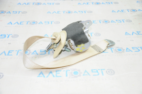 Seat belt 3rd row rear right Toyota Highlander 14-19 beige, dry cleanable