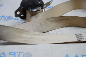Seat belt 3rd row rear right Toyota Highlander 14-19 beige, dry cleanable