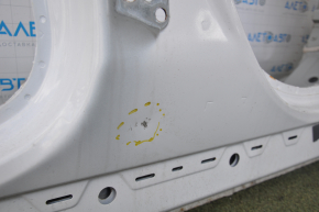 Front right quarter Ford Explorer 16-19 with central pillar, white, pokes