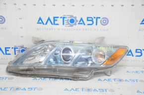 Headlight front left Toyota Camry v40 07-09 naked, hybrid, halogen, sand