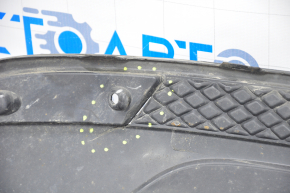 Rear bumper lip Ford Focus mk3 11-18 4d structure, cracked, scratches, broken fasteners