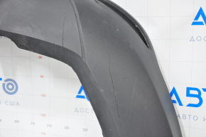 Rear bumper lip Ford Focus mk3 11-18 4d structure, cracked, scratches, broken fasteners
