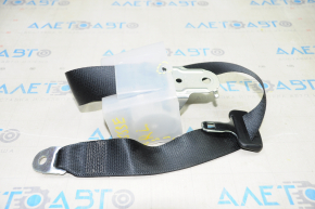 Seat belt rear left Toyota Camry v55 15-17 usa black, broken fastener on plastic, fracture