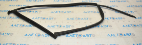 Upper door molding front left Audi Q5 8R 09-17 mat with glass seal