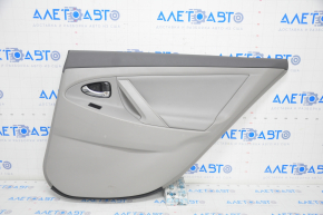 Door trim card rear right Toyota Camry v40 gray leather, scratches