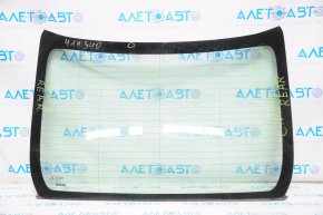 Rear glass Honda Civic X FC 16-21 4d scratch, broken heating terminal