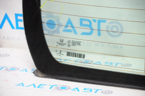 Rear glass Honda Civic X FC 16-21 4d scratch, broken heating terminal