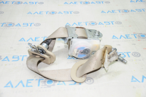 Seat belt 3 row right Nissan Pathfinder 13-20 beige, dry cleanable