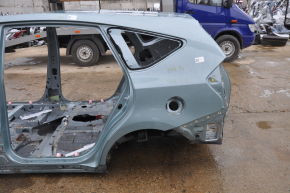 Quarter wing rear left Toyota Prius V 12-17 on the body, green