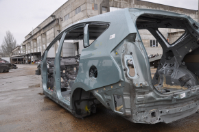Quarter wing rear left Toyota Prius V 12-17 on the body, green