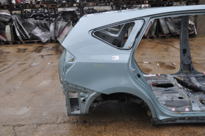 Quarter wing rear right Toyota Prius V 12-17 on the body, green