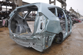 Quarter wing rear right Toyota Prius V 12-17 on the body, green