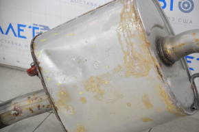 Muffler rear part with barrel VW Atlas 18- 2.0T dented