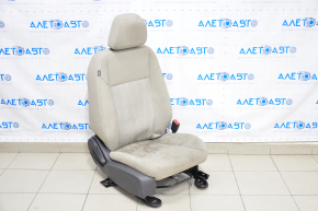 Passenger seat Ford Focus mk3 15-18 rest, without airbag, mechanical, cloth, gray, for dry cleaning