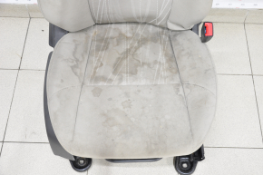 Passenger seat Ford Focus mk3 15-18 rest, without airbag, mechanical, cloth, gray, for dry cleaning