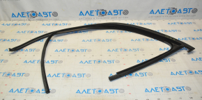 Front left window seal for VW Tiguan 18-24 black
