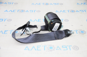 Seat belt rear right Nissan Leaf 13-17 black, tear