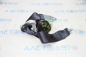 Seat belt rear right Nissan Leaf 13-17 black, tear