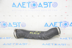 Intercooler pipe left third VW Atlas 18- 2.0T, rubber