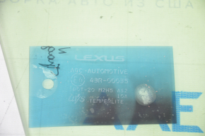 Front right door glass Lexus NX200t NX300 NX300h 15-18