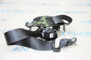 Seat belt rear left Nissan Altima 19-22 black, shot