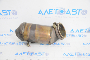 Intake pipe with catalytic converter BMW 5 G30 17-20 2.0T corrugation sawed off
