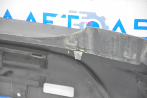 Rear bumper bare Ford Escape MK3 17-19 rest, for parking sensors, structure, pressed, breakage, scratches