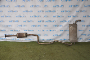 Exhaust pipe assembly without catalytic converter Ford Focus mk3 11-18 2.0 type 1, bolts sawed off, dented